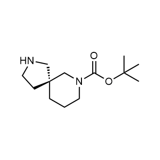 Tert-butyl (S)-2,7-diazaspiro[4.5]Decane-7-carboxylate structure