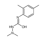 1-(dimethylamino)-3-(2,4-dimethylphenyl)urea结构式