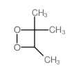 1,2-Dioxetane,3,3,4-trimethyl-结构式