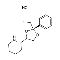 Etoxadrol hydrochloride Structure