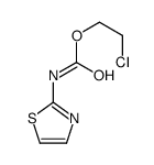 2-Thiazolecarbamic acid,2-chloroethyl ester (8CI) structure