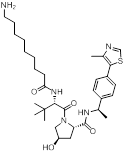 (S,R,S)-AHPC-Me-C8-NH2结构式