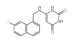 6-[(7-chloronaphthalen-1-yl)methylamino]-1H-pyrimidine-2,4-dione picture