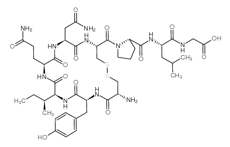 Oxytocin (free acid) Structure