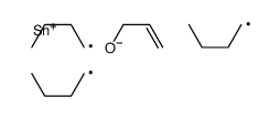 tributyl(prop-2-enoxy)stannane结构式
