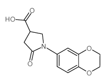 1-(2,3-DIHYDRO-BENZO[1,4]DIOXIN-6-YL)-5-OXO-PYRROLIDINE-3-CARBOXYLIC ACID picture