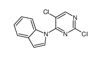 1-(2,5-二氯嘧啶-4-基)-1H-吲哚结构式