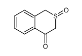 2-Oxylato-4-oxo-3,4-dihydro-1H-2-benzothiopyran-2-ium结构式