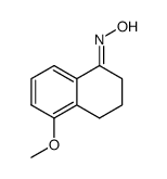 5-methoxy-3,4-dihydro-2H-naphthalen-1-one oxime Structure