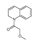 1,2-Dihydro-1-(methoxyacetyl)quinoline Structure