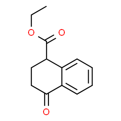 ethyl 4-oxo-1,2,3,4-tetrahydronaphthalene-1-carboxylate Structure