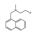 2-fluoro-N-methyl-N-(naphthalen-1-ylmethyl)ethanamine结构式