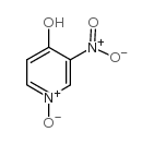 4-羟基-3-硝基吡啶-1-氧化物结构式