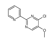 4-Chloro-5-Methoxy-2-(2-pyridyl)pyrimidine structure