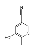 5-hydroxy-6-methylpyridine-3-carbonitrile structure