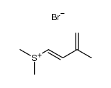 dimethyl-(3-methyl-buta-1,3-dien-t-yl)-sulfonium, bromide结构式