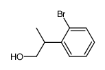 2-(2-bromophenyl)propan-1-ol结构式