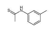 thioacetic acid m-toluidide Structure