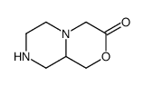 Pyrazino[2,1-c][1,4]oxazin-3(4H)-one, hexahydro- (9CI) Structure