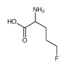 2-amino-5-fluoropentanoic acid结构式