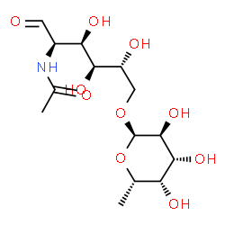 2-Acetamido-2-deoxy-6-O-a-L-fucopyranosyl-D-glucose picture