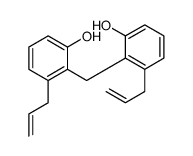 2-[(2-hydroxy-6-prop-2-enylphenyl)methyl]-3-prop-2-enylphenol Structure