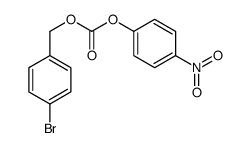 (4-bromophenyl)methyl (4-nitrophenyl) carbonate Structure