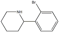 2-(2-bromophenyl)piperidine Structure