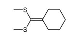 bis(methylthio)methylene cyclohexane Structure