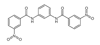 bis-1,3-(3-nitrobenzamido)benzene Structure