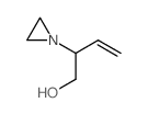 1-Aziridineethanol, .beta.-vinyl- Structure