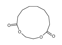 1,4-dioxacyclotridecane-5,13-dione结构式