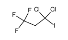 1,1-dichloro-3,3,3-trifluoro-1-iodo-propane Structure