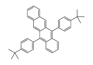 5,12-bis(4-tert-butylphenyl)tetracene Structure