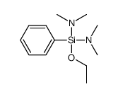 N-(dimethylamino-ethoxy-phenylsilyl)-N-methylmethanamine结构式