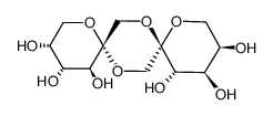 1',2-anhydro-1-O-α-D-fructopyranosyl-(1C)-α-D-fructopyranose-(C1)结构式