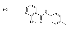 2-amino-N-(4-methylphenyl)pyridine-3-carboxamide,hydrochloride Structure