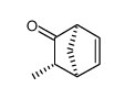 3-exo-methylbicyclo<2.2.1>hept-5-en-2-one Structure