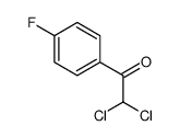 Ethanone, 2,2-dichloro-1-(4-fluorophenyl)- (9CI) structure