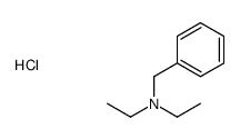 N-benzyl-N-ethylethanamine,hydrochloride Structure
