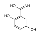 2,5-dihydroxybenzamide Structure