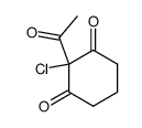 2-acetyl-2-chloro-1,3-cyclohexanedione结构式