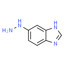 1H-Benzimidazole,5-hydrazino-(9CI) Structure