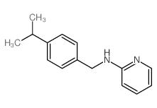 N-[(4-propan-2-ylphenyl)methyl]pyridin-2-amine结构式