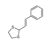 2-(2-Phenylethenyl)-1,3-dithiolane Structure