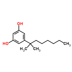 5-(1,1-Dimethylheptyl)resorcinol Structure