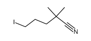 5-iodo-2,2-dimethylpentanenitrile picture