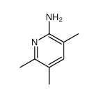 3,5,6-trimethylpyridin-2-amine结构式