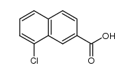 8-chloro-[2]naphthoic acid结构式