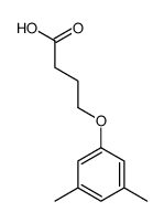 4-(3,5-dimethylphenoxy)butanoic acid结构式